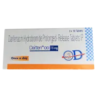 Фото Дарифенацин (аналог Энаблекс) Dariten таб. 7.5мг №30