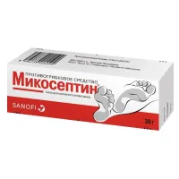 Фото Микосептин мазь 30г
