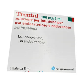 Трентал 5мл (100мг) р-р для инъекций N5