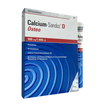 Кальций Сандоз Д3 остео шип. таб. 500мг №30