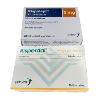 Рисполепт 2мг табл. (название Rispolept / Risperdal) №20