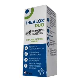 Теалоз дуо глазные капли 10мл