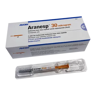 Аранесп 30 (Дарбэпоэтин альфа) р-р для ин. 30мкг 0,3мл шприц №1