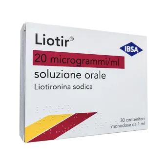 Лиотир (Liotir) Лиотиронин 20мкг/мл 1мл №30 (30 доз)