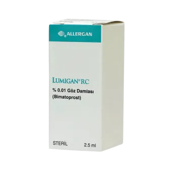 Люмиган Биматопрост (Латиссе, Latisse) капли глазные 0,1 мг/мл, 2,5 мл
